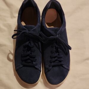 Birkenstock Bend Low Blue Corduroy Sneakers